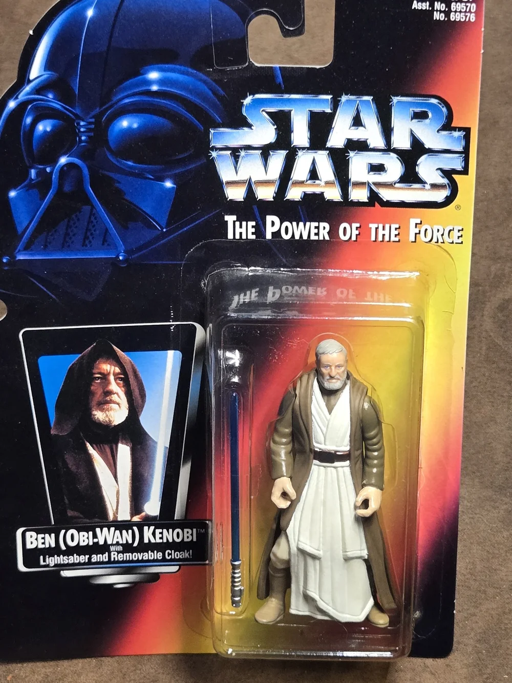 Vintage 1995 Star Wars POTF Ben Obi-Wan Kenobi Action Figure NIB